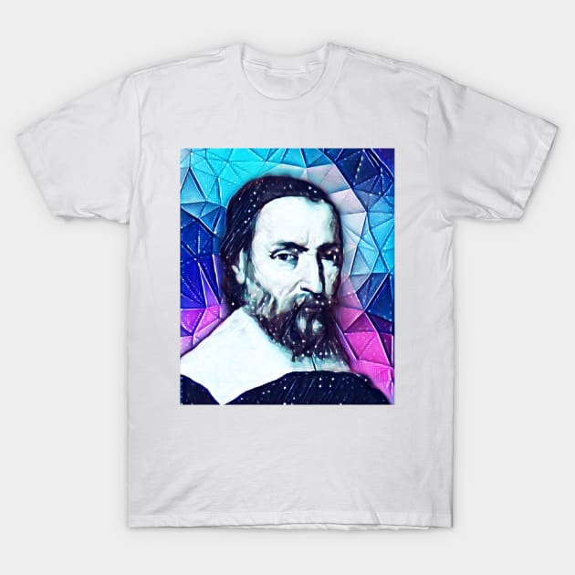 Nicolas Claude Fabri de Peiresc Snowy Portrait | Nicolas Claude Fabri de Peiresc Artwork 13 T-Shirt by JustLit